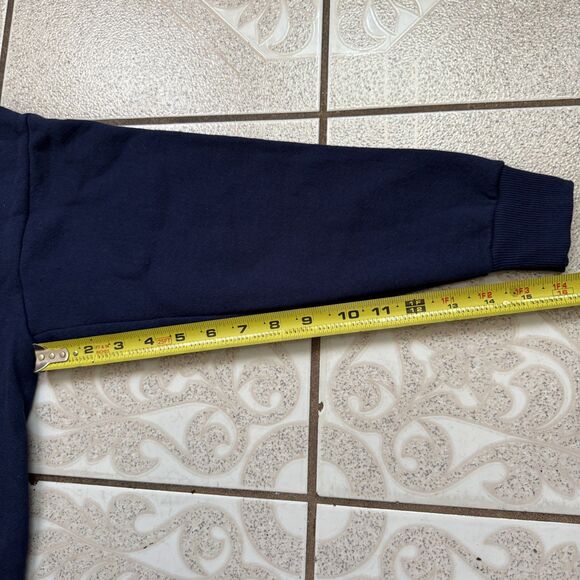 NWT VTG NIKE Swoosh Crewneck Sweatshirt YOUTH SMALL KIDS BOYS PULLOVER 90s USA - Picture 8 of 8